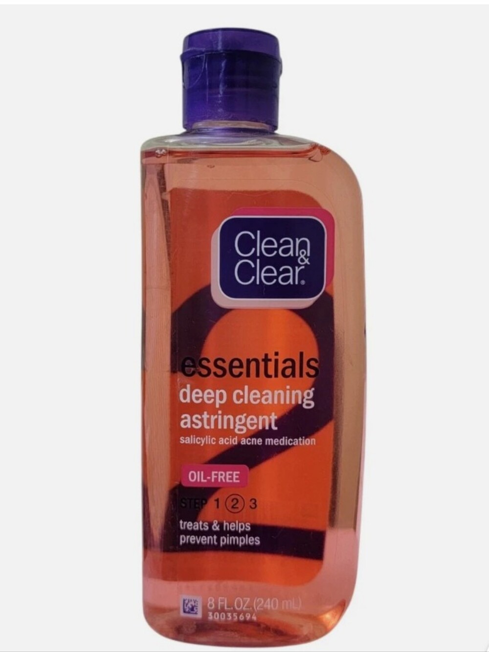 Clean & Clear Essentials Deep Cleaning Astringent Comes With Morning Cleanser